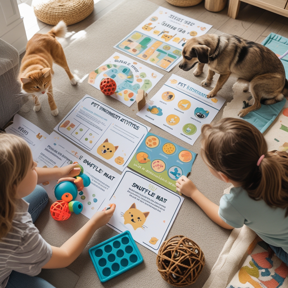 Printable Pet Enrichment Activity Pack - Image 2
