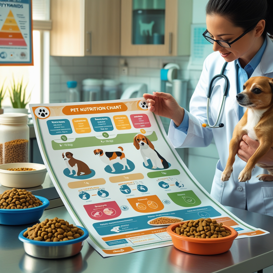 Nutritional Needs by Pet Type Chart